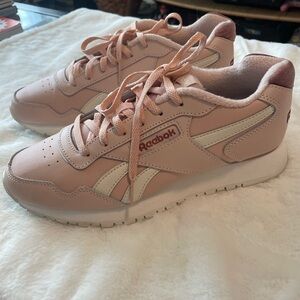 Reebok Blush and Cream Sneakers